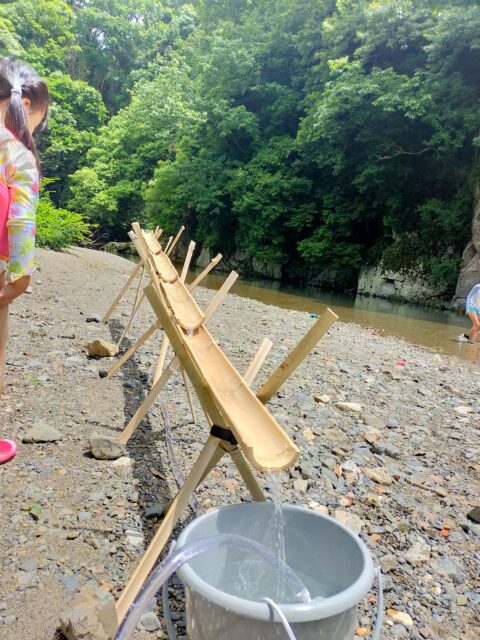 流しそうめん