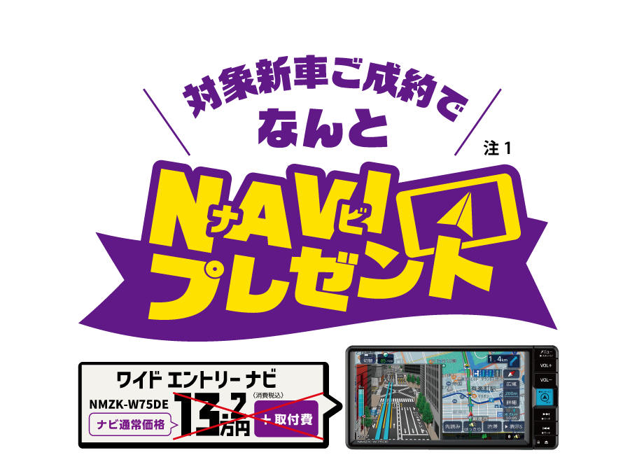 NAVI(ナビ)プレゼント