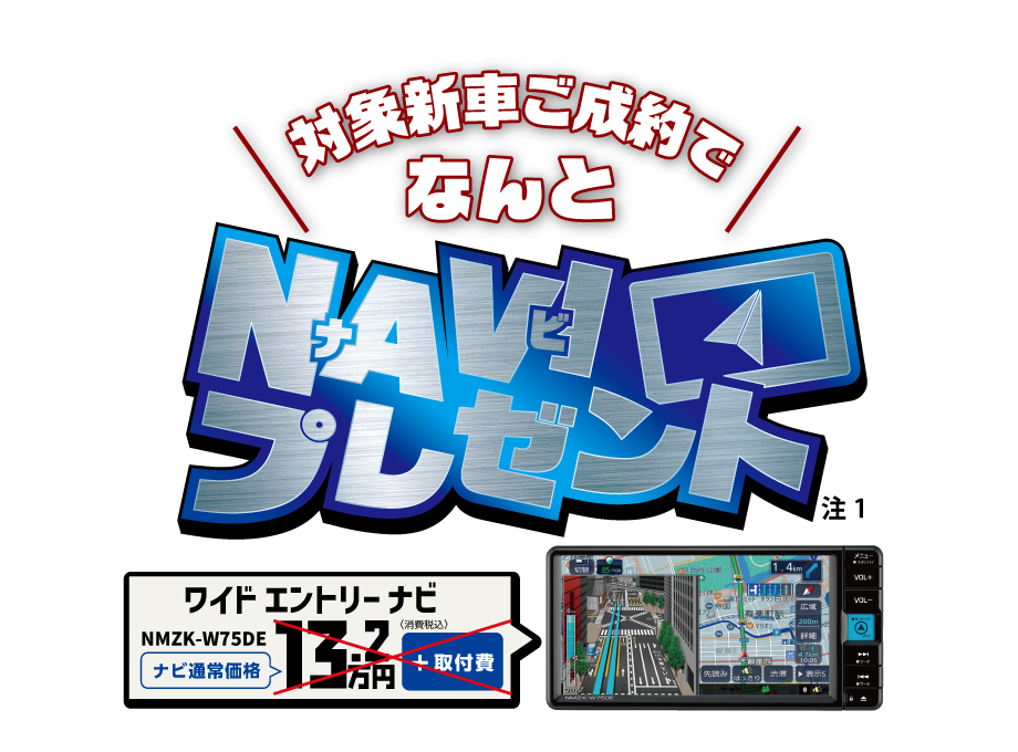 NAVI(ナビ)プレゼント