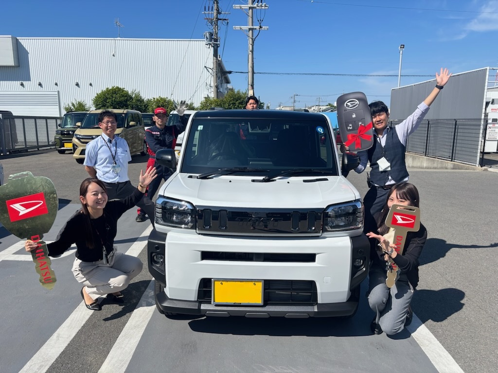 なつ様　オーダー専用ページ♪ タフト納車しました！ | 大阪ダイハツ販売株式会社